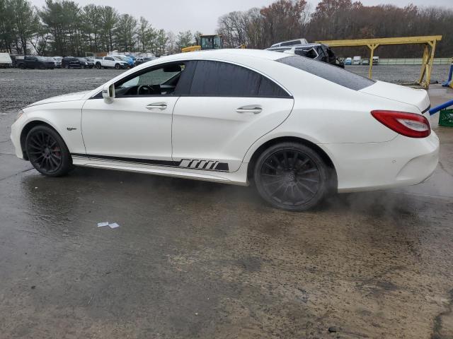 WDDLJ6HB3FA154732 - 2015 MERCEDES-BENZ CLS 400 4MATIC WHITE photo 2