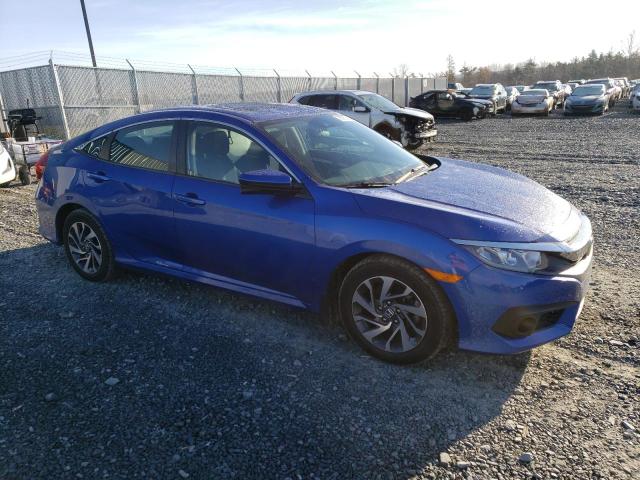 2HGFC2F85JH017224 - 2018 HONDA CIVIC EX BLUE photo 4