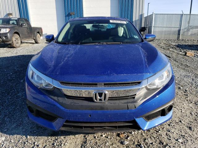 2HGFC2F85JH017224 - 2018 HONDA CIVIC EX BLUE photo 5