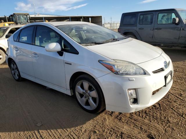 JTDKN3DUXB0293675 - 2011 TOYOTA PRIUS WHITE photo 4