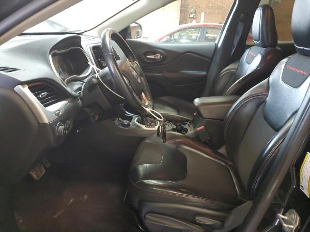 1C4PJMBS0GW357641 - 2016 JEEP CHEROKEE TRAILHAWK BLACK photo 7