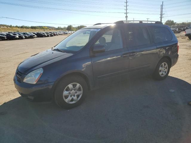 KNDMB233366035859 - 2006 KIA SEDONA EX BLUE photo 1