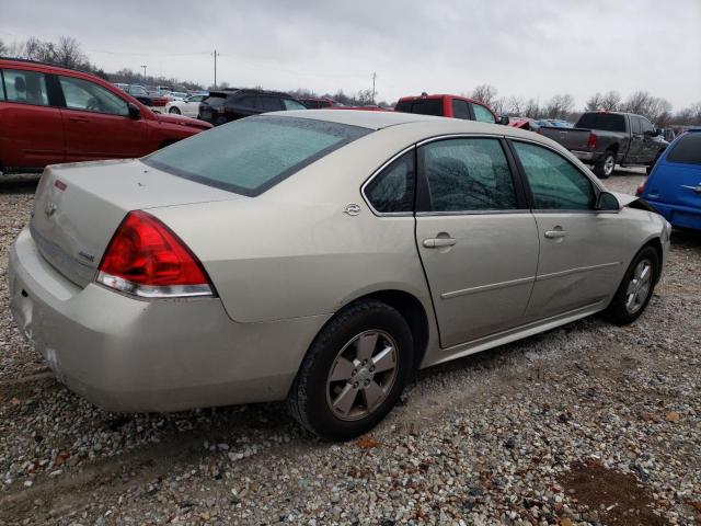 2G1WT57K291100780 - 2009 CHEVROLET IMPALA 1LT GOLD photo 3