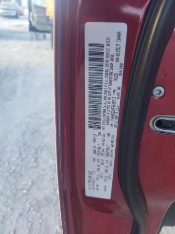 1C6RR6GGXFS589713 - 2015 RAM 1500 SLT RED photo 12