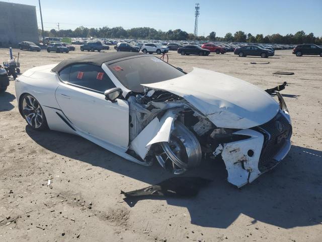 JTHMPAAY9NA105112 - 2022 LEXUS LC 500 WHITE photo 4