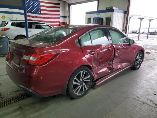 4S3BNAS65J3028622 - 2018 SUBARU LEGACY SPORT RED photo 3