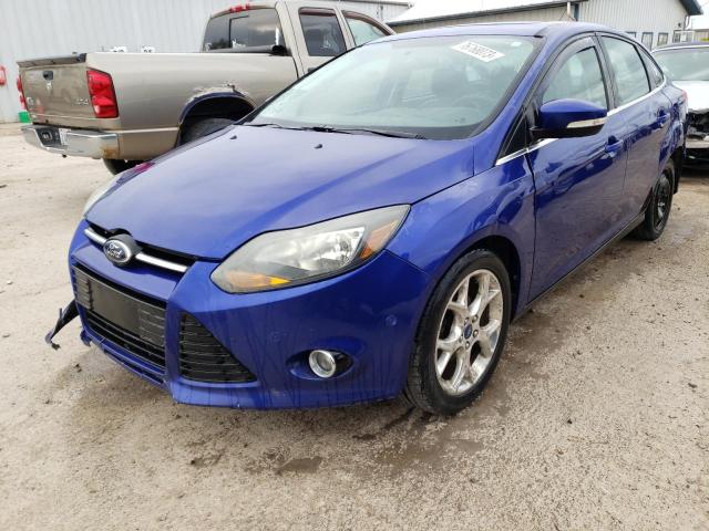 1FADP3J25DL113287 - 2013 FORD FOCUS TITANIUM BLUE photo 1