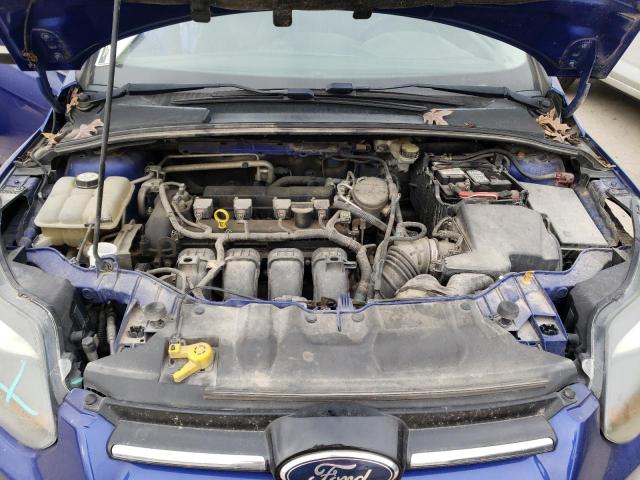 1FADP3J25DL113287 - 2013 FORD FOCUS TITANIUM BLUE photo 11