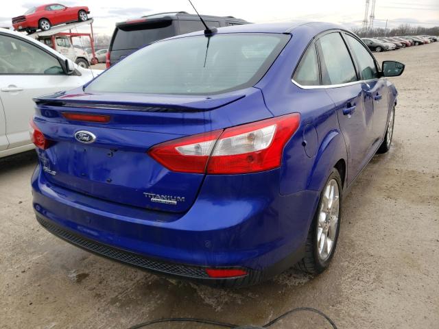 1FADP3J25DL113287 - 2013 FORD FOCUS TITANIUM BLUE photo 3