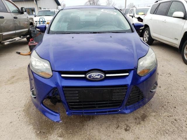 1FADP3J25DL113287 - 2013 FORD FOCUS TITANIUM BLUE photo 5