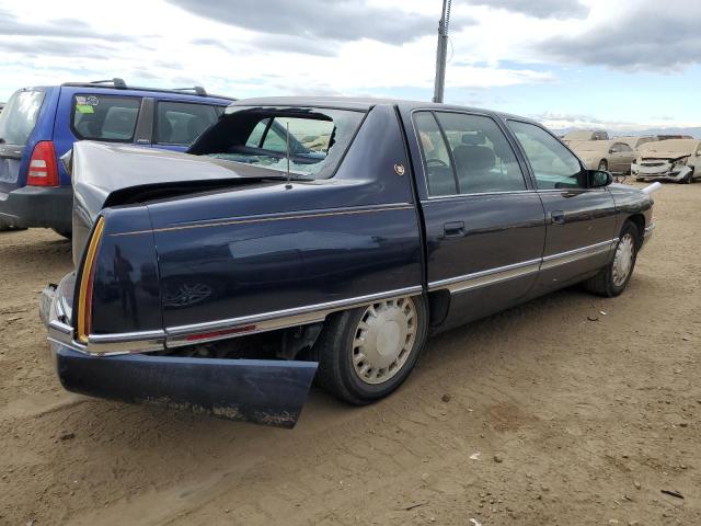 1G6KD52Y3TU263547 - 1996 CADILLAC DEVILLE BLUE photo 3