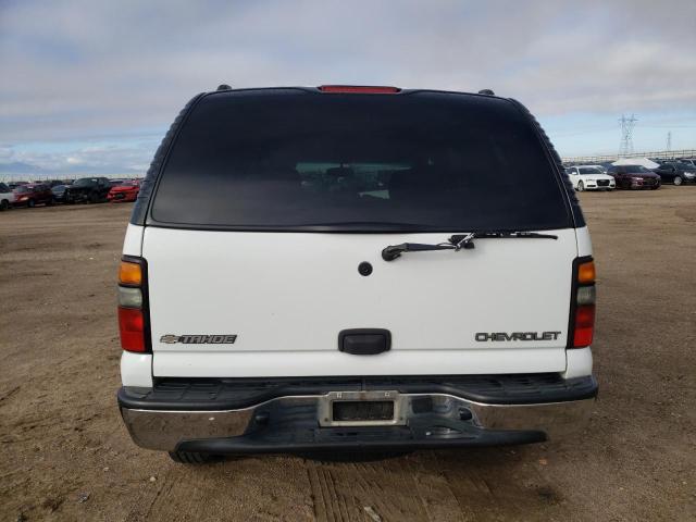 1GNEK13V04J163123 - 2004 CHEVROLET TAHOE K1500 WHITE photo 6