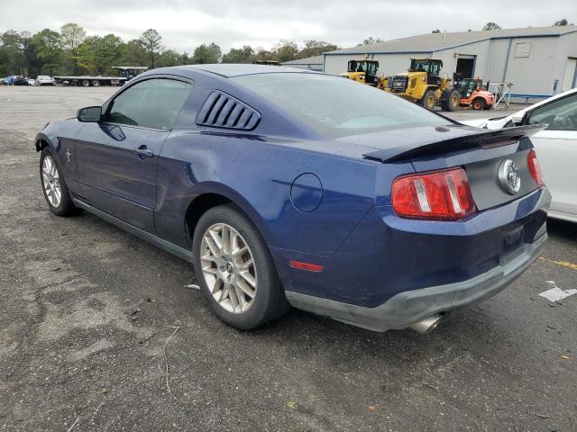 1ZVBP8AM5C5249421 - 2012 FORD MUSTANG BLUE photo 2