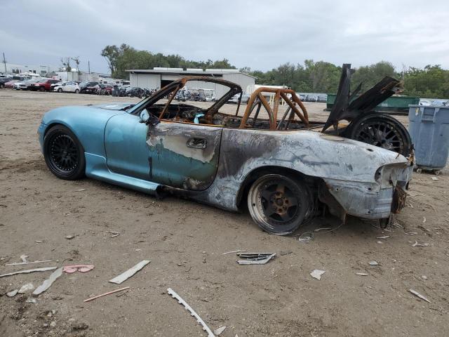 JM1NB353120220612 - 2002 MAZDA MX-5 MIATA BASE TURQUOISE photo 2