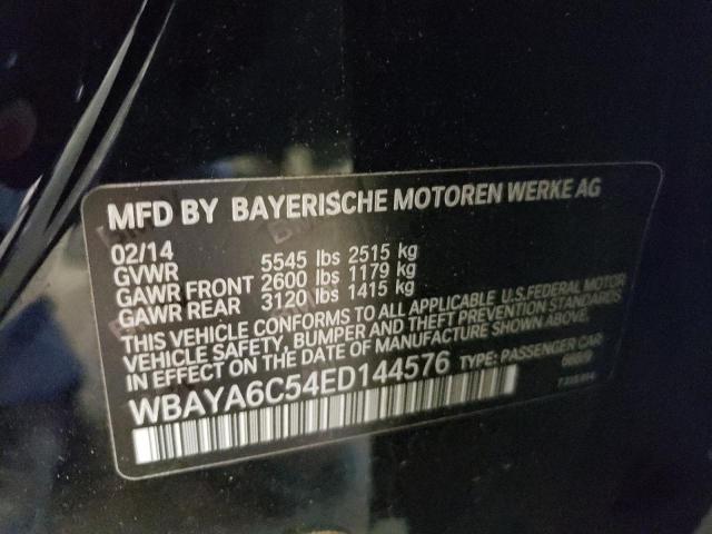 WBAYA6C54ED144576 - 2014 BMW 740 I BLACK photo 13