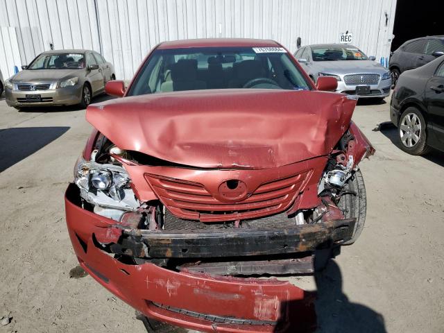 4T1BE46KX7U140534 - 2007 TOYOTA CAMRY CE RED photo 5