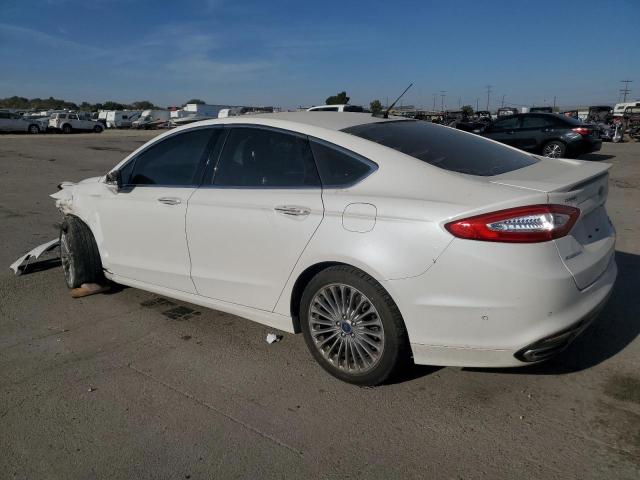 3FA6P0D97ER176975 - 2014 FORD FUSION TITANIUM WHITE photo 2