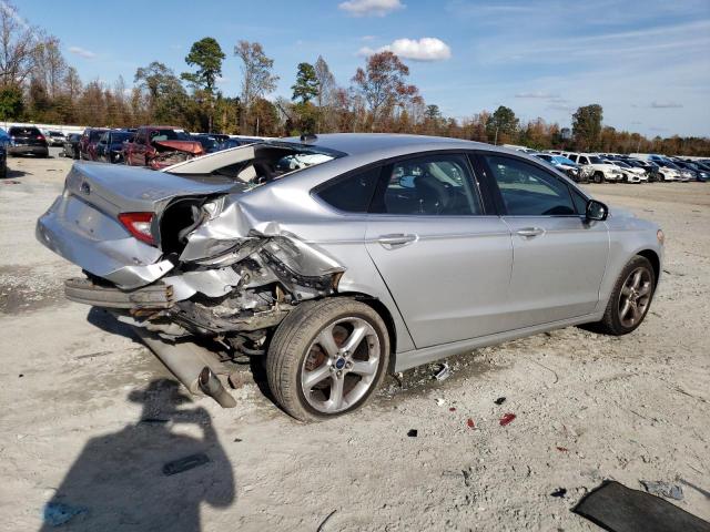 3FA6P0H78ER134002 - 2014 FORD FUSION SE SILVER photo 3