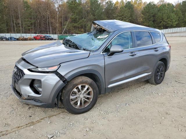 5NMS23AD3KH021921 - 2019 HYUNDAI SANTA FE SE GRAY photo 1