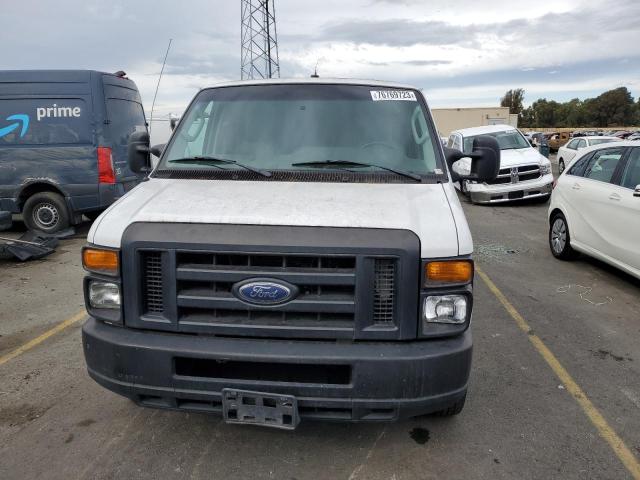 1FTNE14W19DA78269 - 2009 FORD ECONOLINE E150 VAN WHITE photo 5