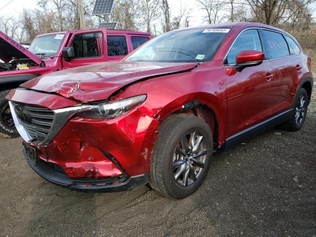 JM3TCBCY2M0517489 - 2021 MAZDA CX-9 TOURING RED photo 1