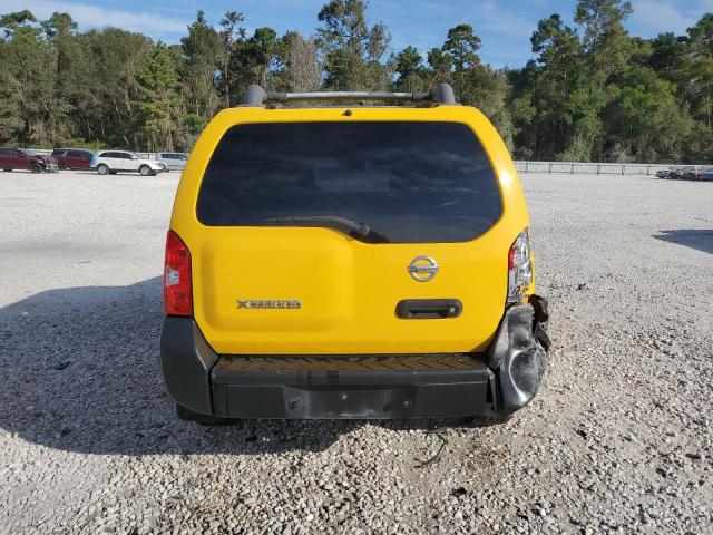 5N1AN08UX6C549964 - 2006 NISSAN XTERRA OFF ROAD YELLOW photo 6