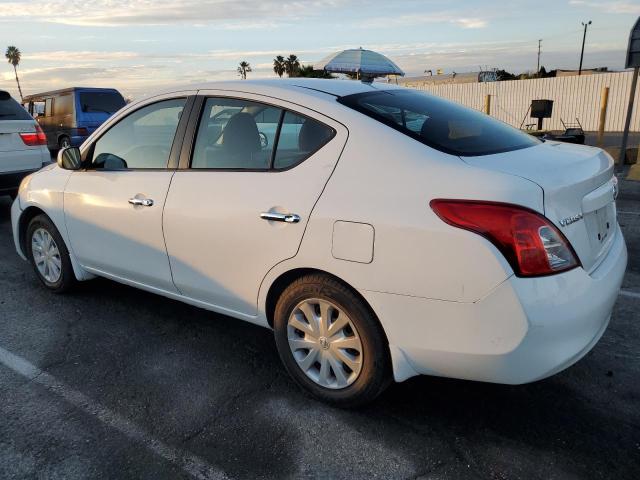 3N1CN7AP0CL894949 - 2012 NISSAN VERSA S WHITE photo 2