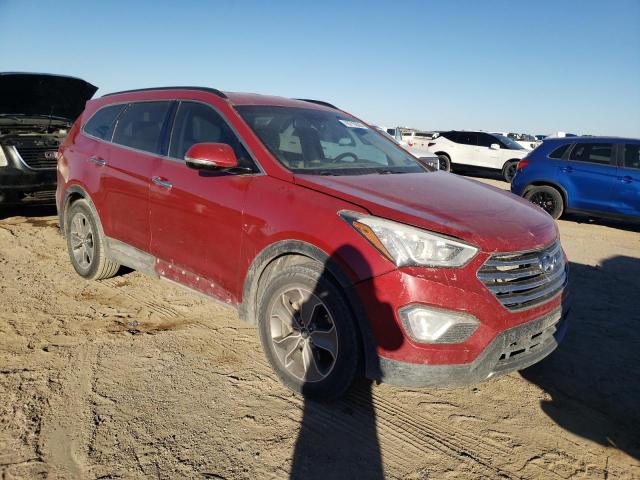 KM8SN4HF5DU006669 - 2013 HYUNDAI SANTA FE GLS RED photo 4