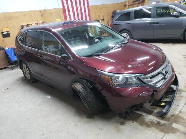 5J6RM4H58EL028826 - 2014 HONDA CR-V EX MAROON photo 4