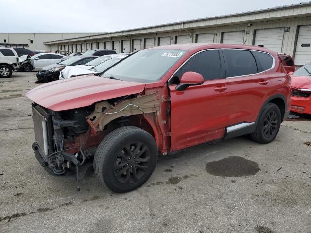 5NMS2CAD4KH015478 - 2019 HYUNDAI SANTA FE SE RED photo 1