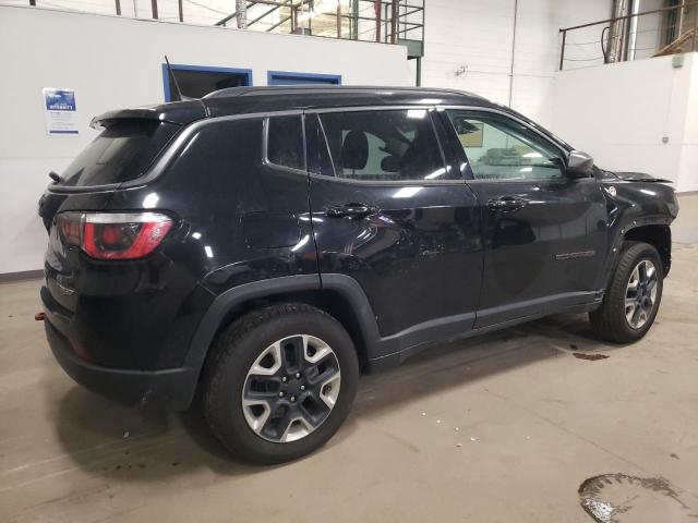 3C4NJDDB8JT442048 - 2018 JEEP COMPASS TRAILHAWK BLACK photo 3