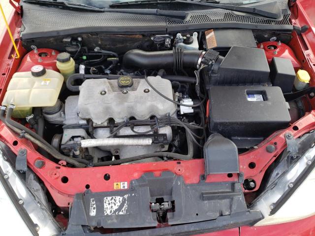 1FAFP33P22W184072 - 2002 FORD FOCUS LX RED photo 11