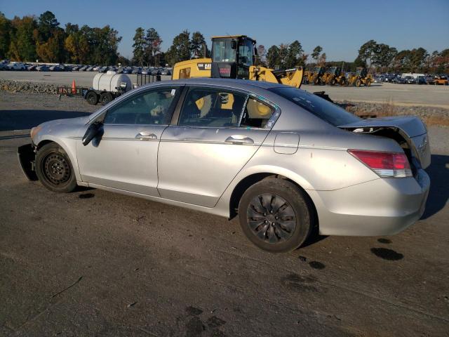 JHMCP26399C011949 - 2009 HONDA ACCORD LX SILVER photo 2