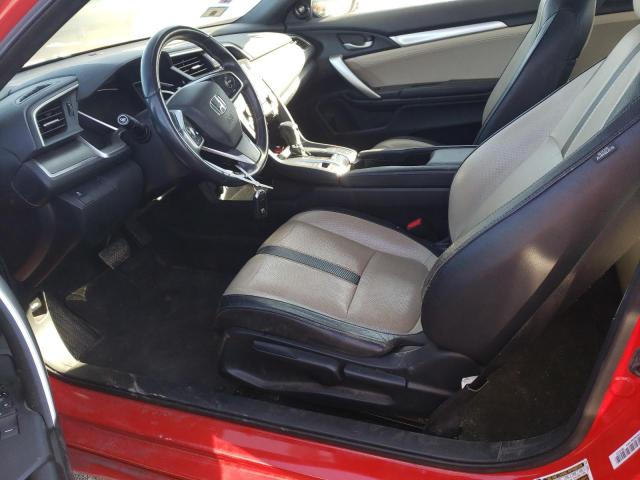 2HGFC3B75HH355848 - 2017 HONDA CIVIC EXL წითელი ფოტო 7