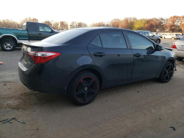 5YFBURHEXFP314142 - 2015 TOYOTA COROLLA L BLACK photo 3