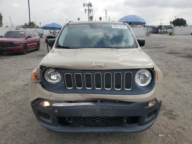 ZACCJAAT1FPC41027 - 2015 JEEP RENEGADE SPORT TAN photo 5