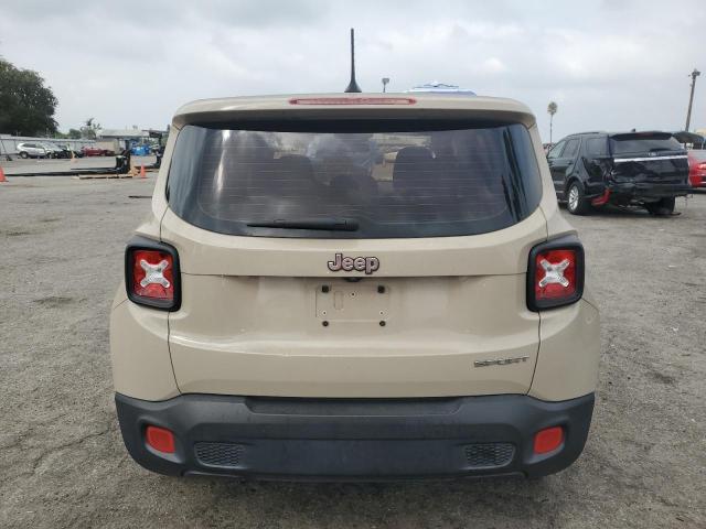 ZACCJAAT1FPC41027 - 2015 JEEP RENEGADE SPORT TAN photo 6