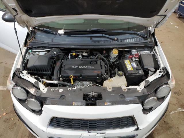 1G1JA6SHXC4154115 - 2012 CHEVROLET SONIC LS თეთრი ფოტო 11