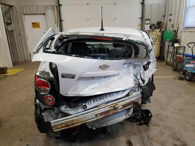 1G1JA6SHXC4154115 - 2012 CHEVROLET SONIC LS თეთრი ფოტო 6