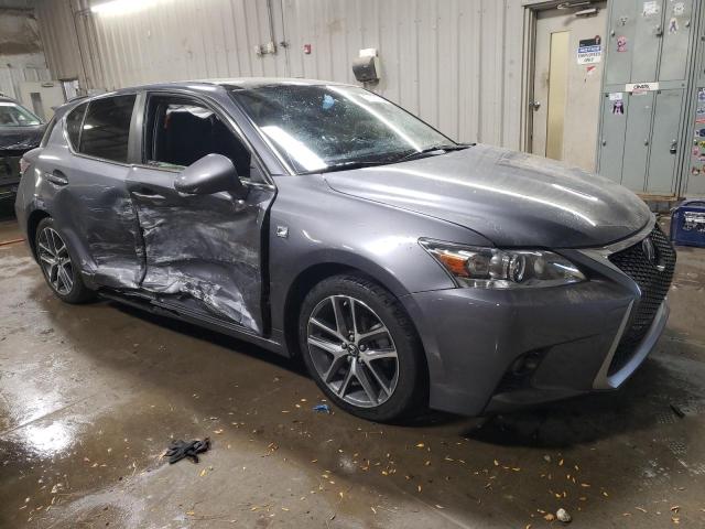 JTHKD5BH6F2210806 - 2015 LEXUS CT 200 GRAY photo 4