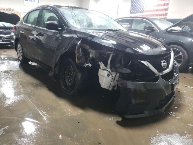 3N1AB7AP9KY350693 - 2019 NISSAN SENTRA S BLACK photo 4