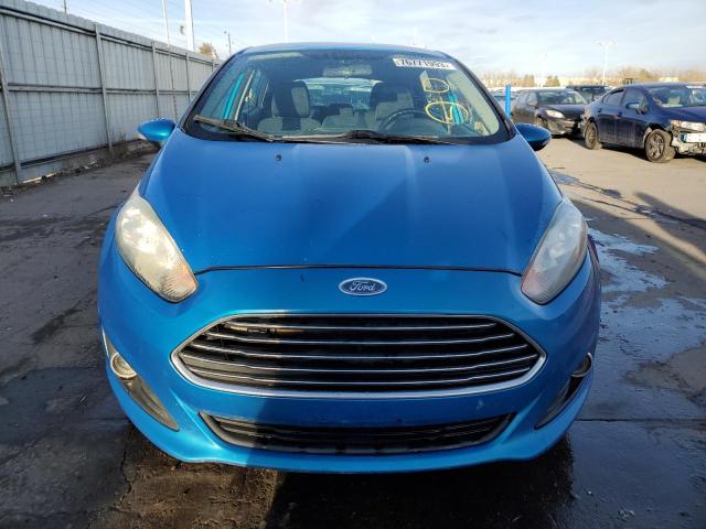 3FADP4EJ0EM183125 - 2014 FORD FIESTA SE BLUE photo 5