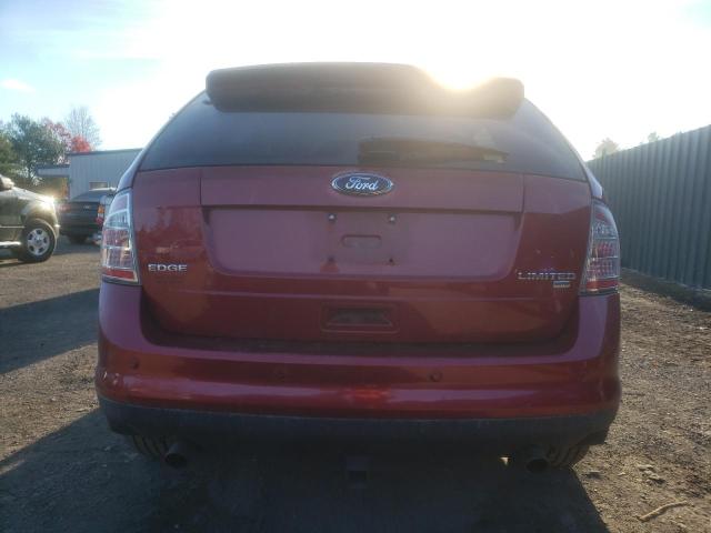 2FMDK49C28BA58794 - 2008 FORD EDGE LIMITED MAROON photo 6