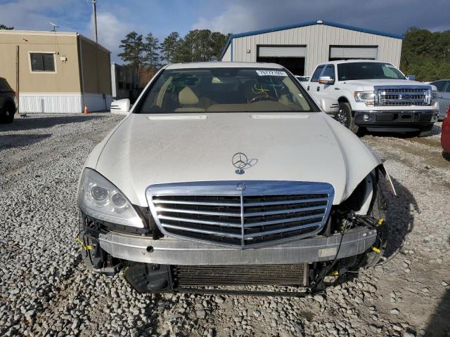 WDDNG7BBXAA346566 - 2010 MERCEDES-BENZ S 550 WHITE photo 5