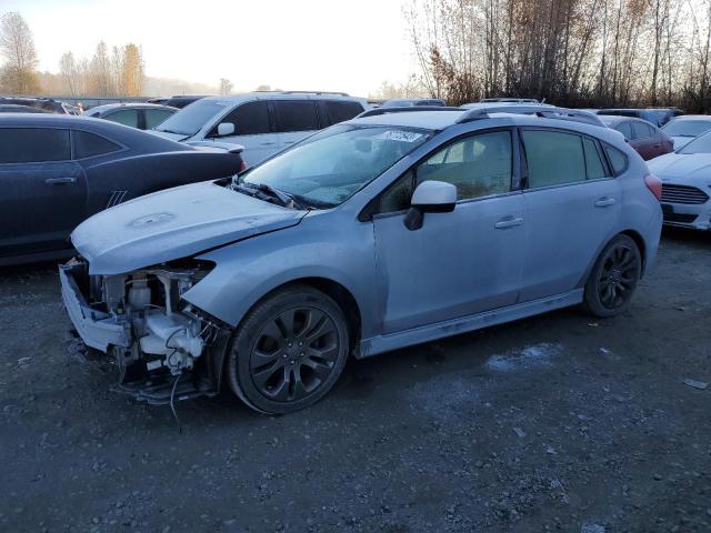 JF1GPAL64D2899428 - 2013 SUBARU IMPREZA SPORT PREMIUM SILVER photo 1