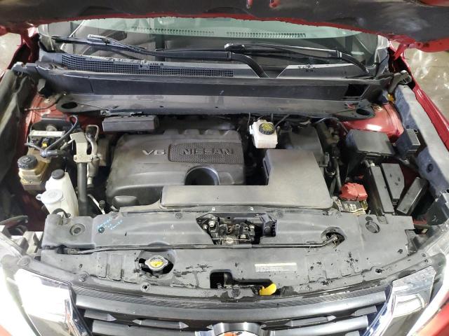 5N1DR2MM5HC698319 - 2017 NISSAN PATHFINDER S RED photo 12