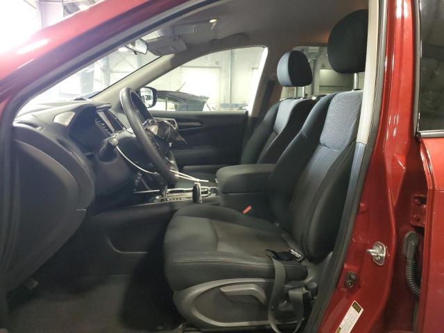 5N1DR2MM5HC698319 - 2017 NISSAN PATHFINDER S RED photo 7
