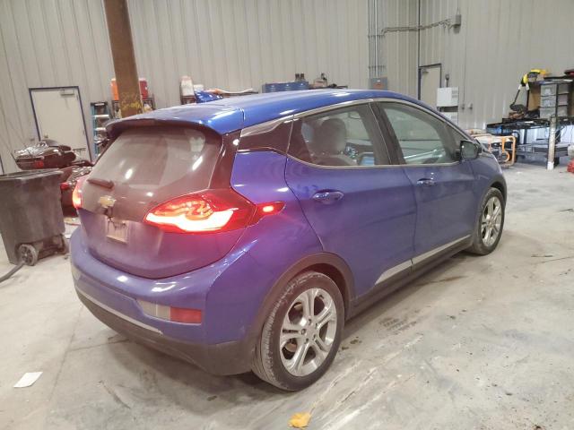 1G1FY6S09M4106585 - 2021 CHEVROLET BOLT EV LT BLUE photo 3