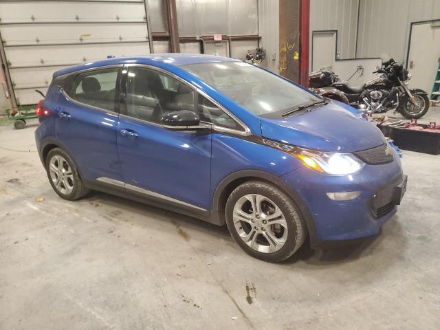 1G1FY6S09M4106585 - 2021 CHEVROLET BOLT EV LT BLUE photo 4