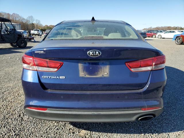 5XXGT4L35JG207342 - 2018 KIA OPTIMA LX BLUE photo 6